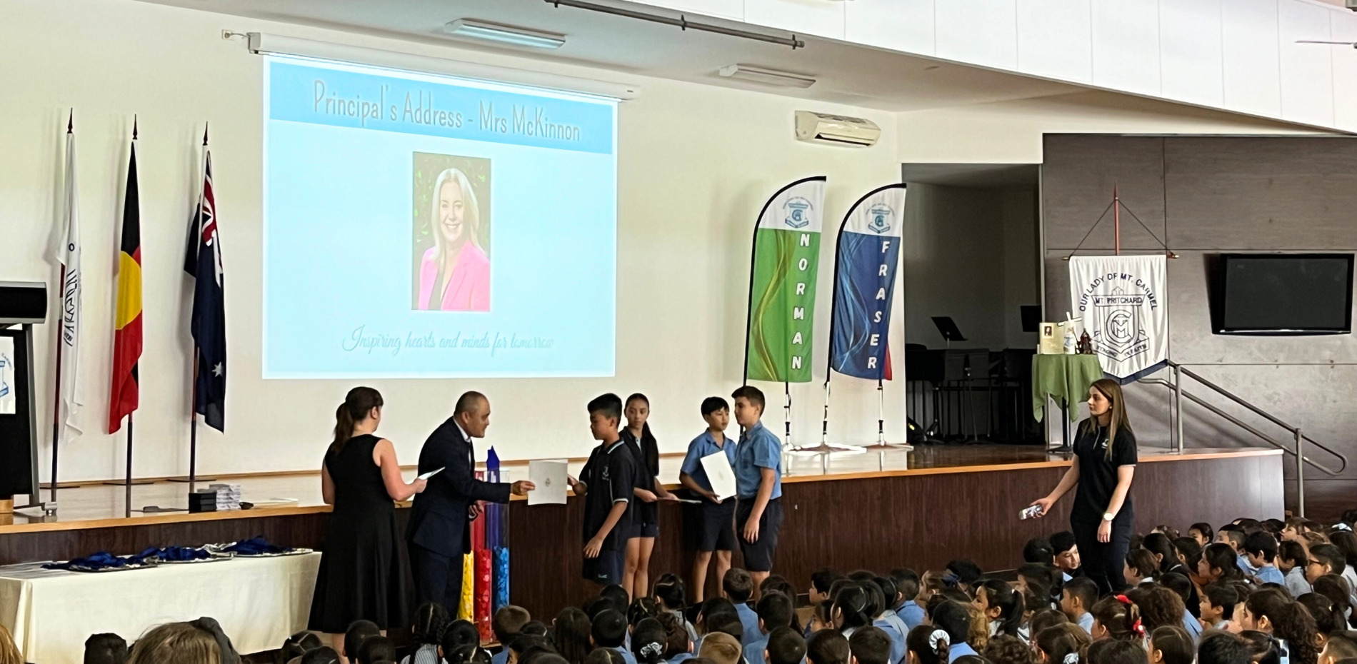 OUR LADY OF MT CARMEL CATHOLIC PRIMARY SCHOOL MT PRITCHARD - 2023 END OF YEAR AWARD PRESENTATION DAY Main Image