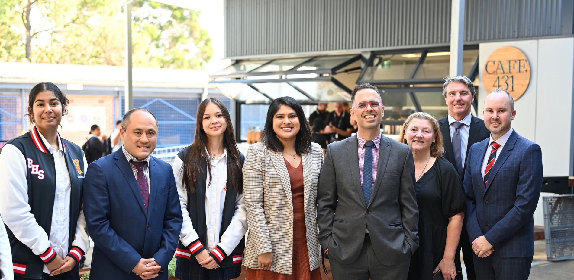 TREASURER'S BONNYRIGG HIGH SCHOOL VISIT Main Image